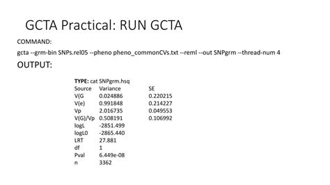 gcta|Gcta .